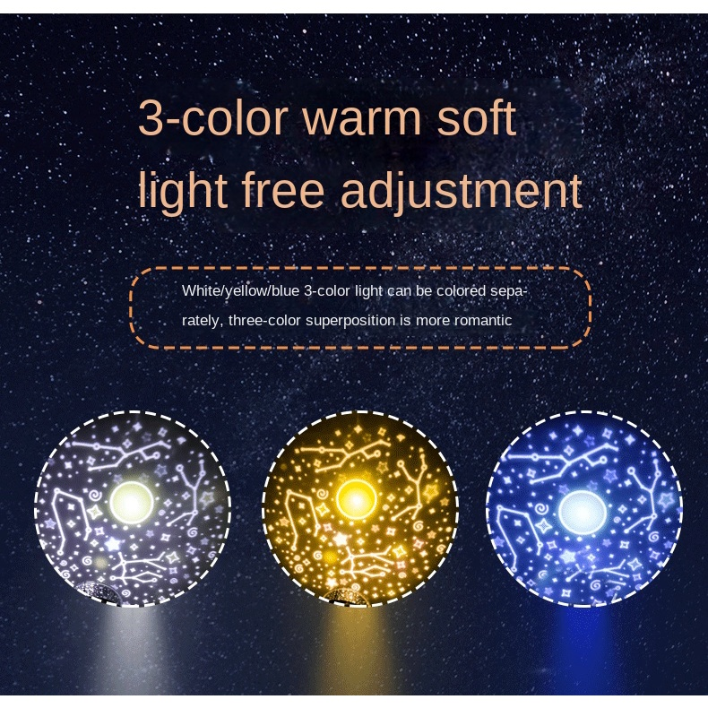 AIXPI Star light LED remote control projection light 