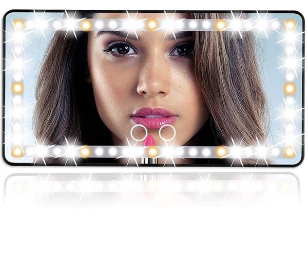 AIXPI Car Visor Mirror with LED Light AIXPI Car Visor Mirror with LED Light