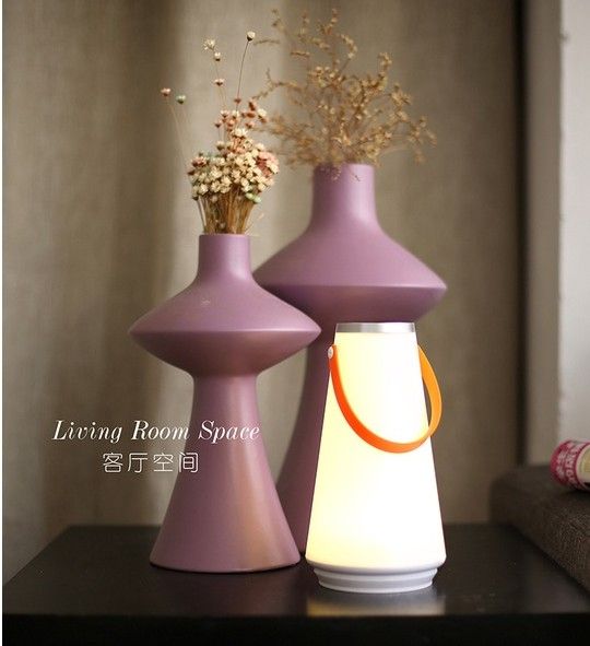 Ins beach USB nightlight touch outdoor portable desk lamp portable LED camping lamp