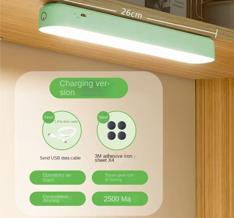 AIXPI Remote control desk lamp, dormitory study lamp, magnetic suction desk, student eye protection, charging LED, cool lamp, bedroom bedside reading AIXPI Remote control desk lamp, dormitory study lamp, magnetic suction desk, student eye protection, charging LED, cool lamp, bedroom bedside reading