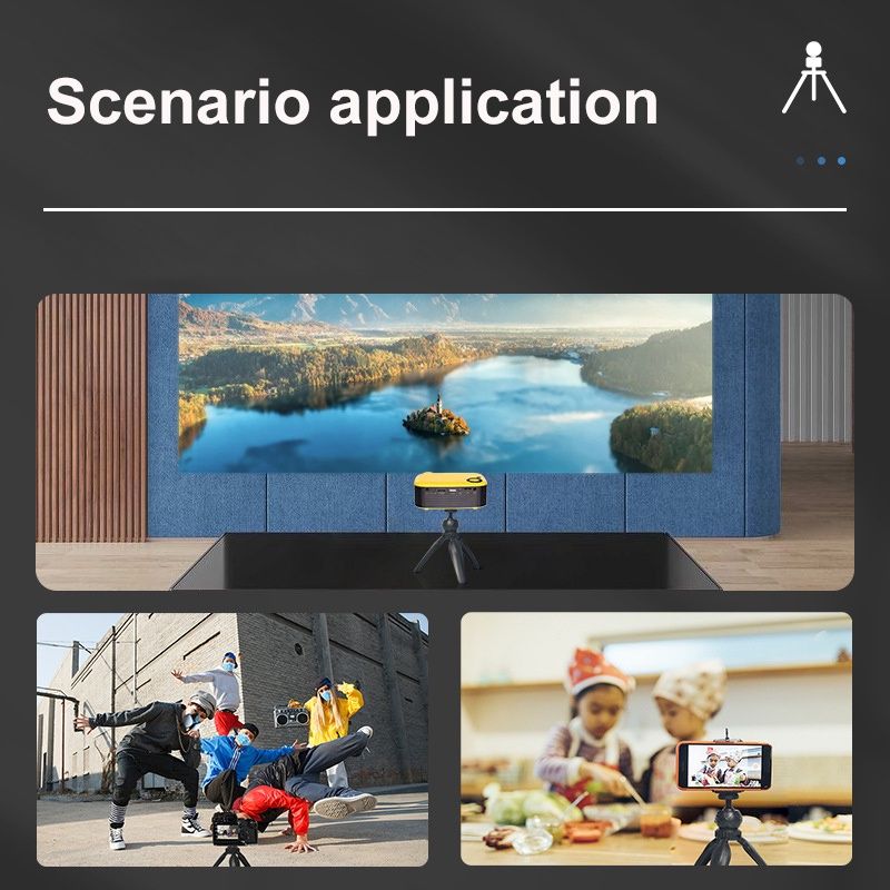 AIXPI Ready Stock tripod for yg230 Projector AIXPI Ready Stock tripod for yg230 Projector