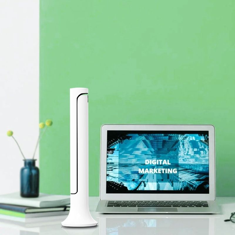 AIXPI Folding eye guard table lamp LED three light color plug-in learning reading lamp touch work lamp