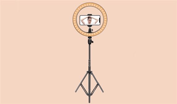 10 Inch LED Ring Light with Tripod Stand Instruction Manual