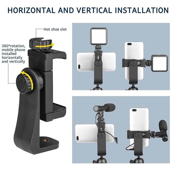 360° rotation phone holder