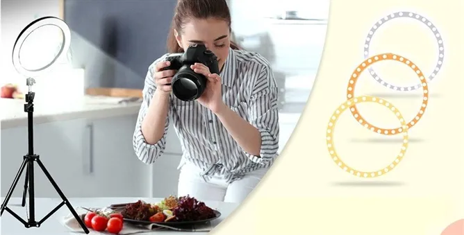 How to Use Ring Light for Food Photography with Smartphone