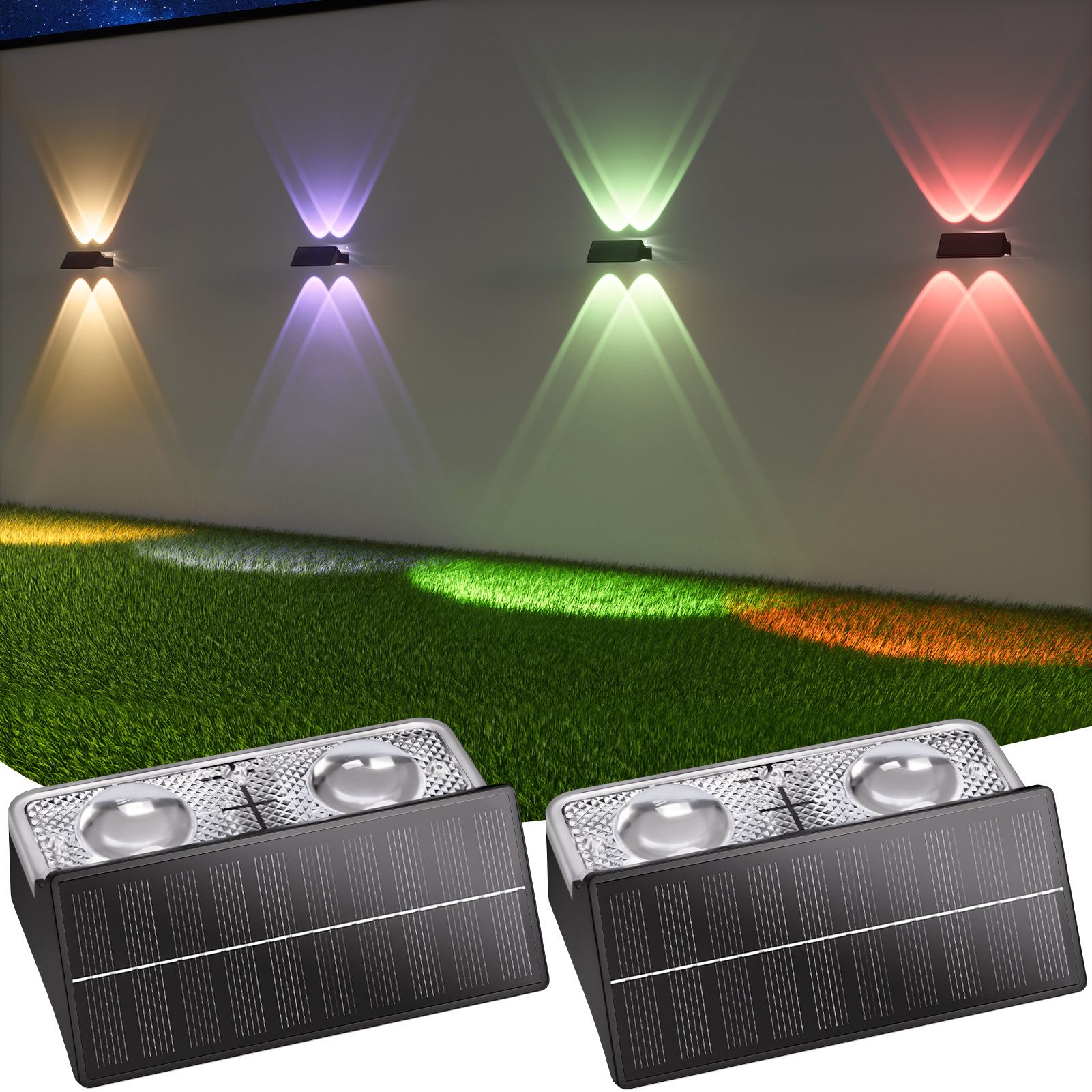 AIXPI KF04I-S4 Fence Lights 12179601