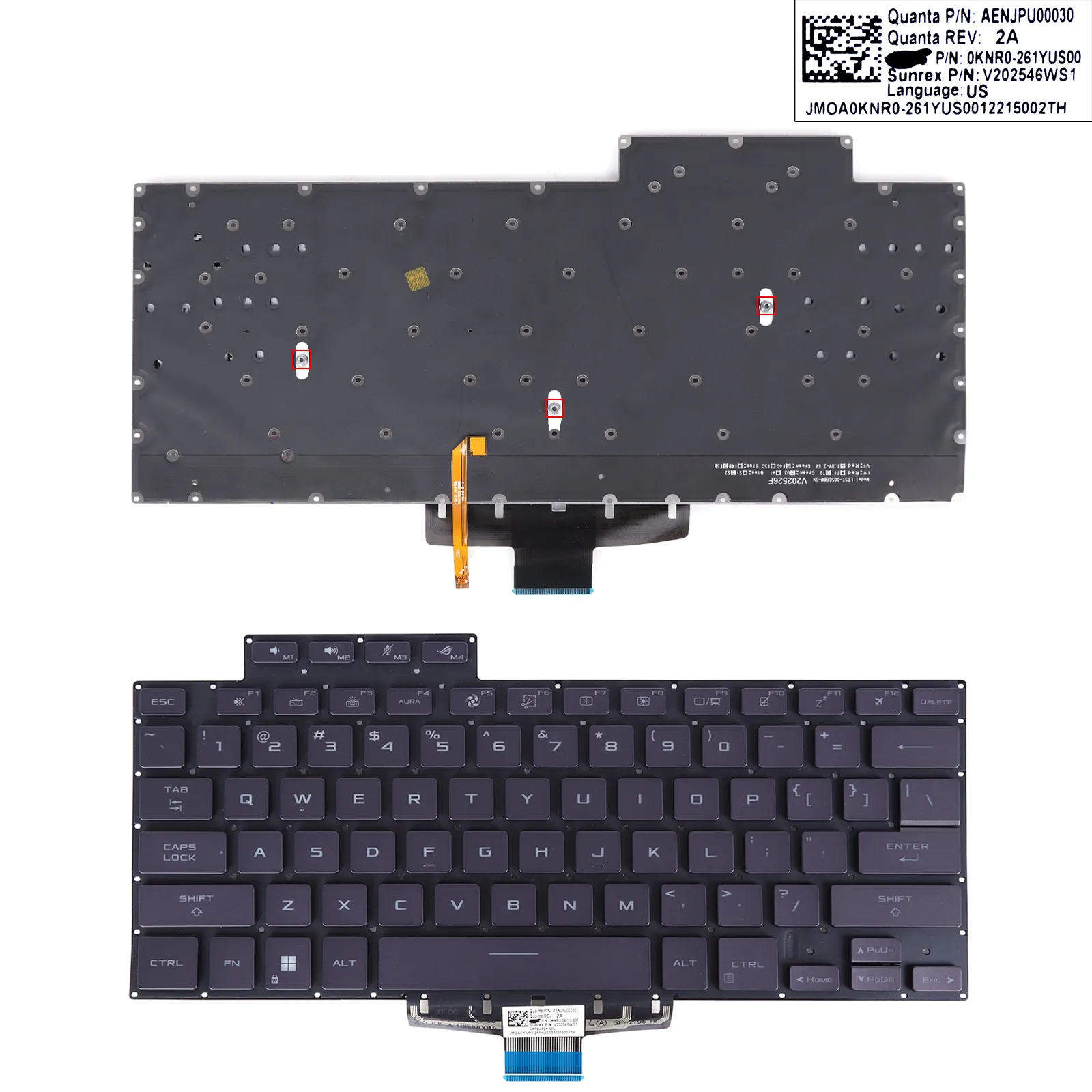 Picture of ASUS GA503 GU603 G15 Purple（Colorful Backlit）