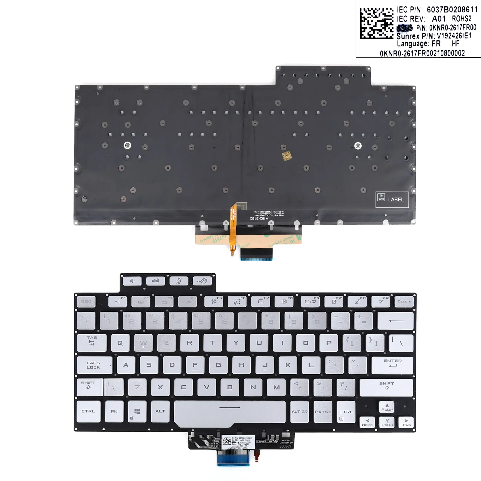 Picture of ASUS GA401 G14 Sliver （Backlit）