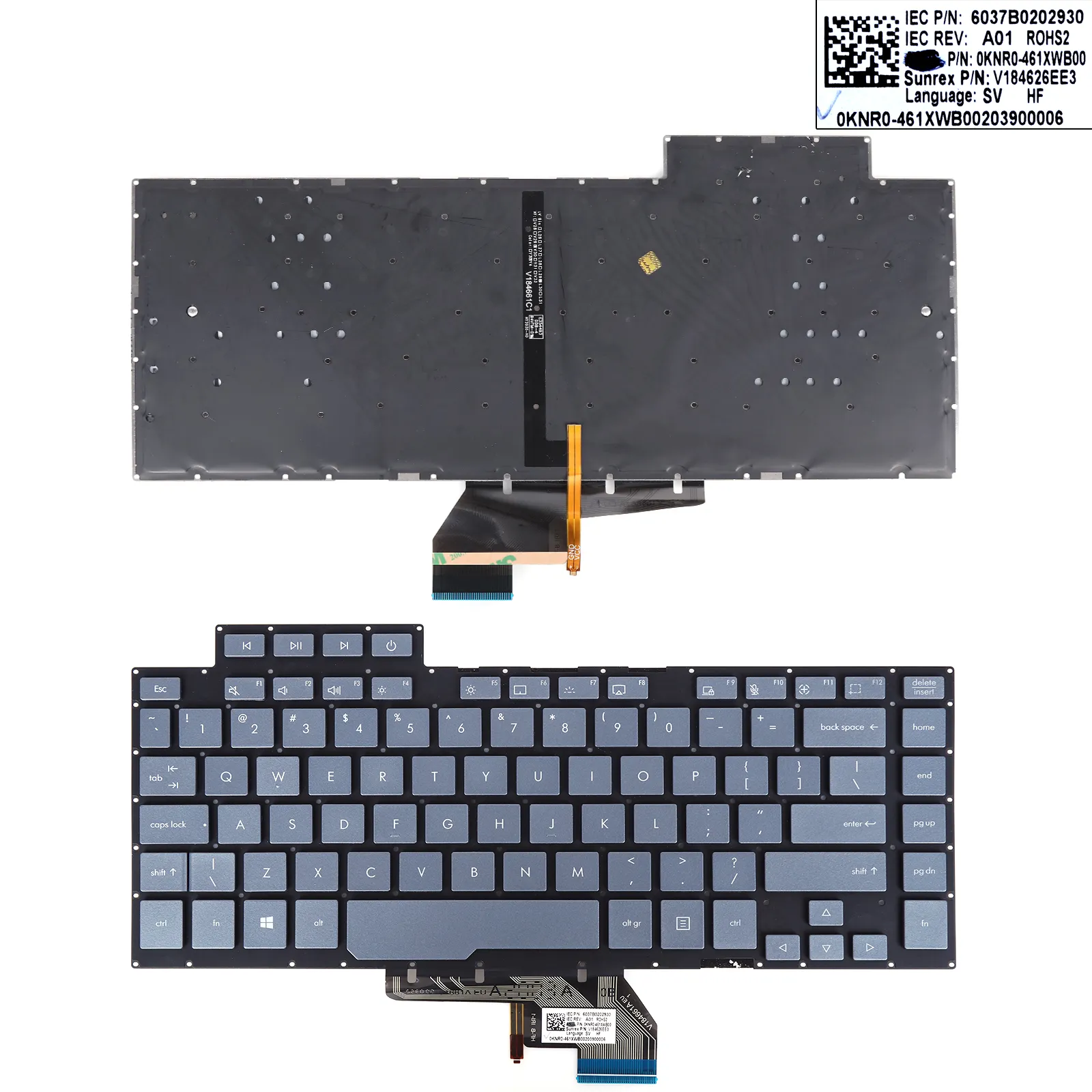 Picture of ASUS StudioBook Pro 15 W500G5T Gray Blue（Backlit）