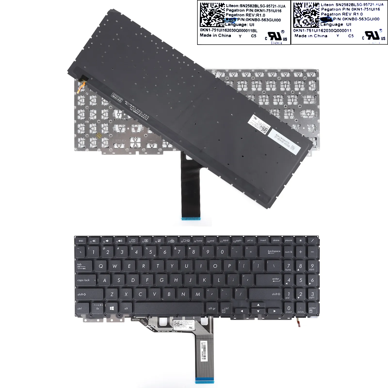 Picture of ASUS UX562 UX562FDX UX562F UX562D Gray（Backlit）