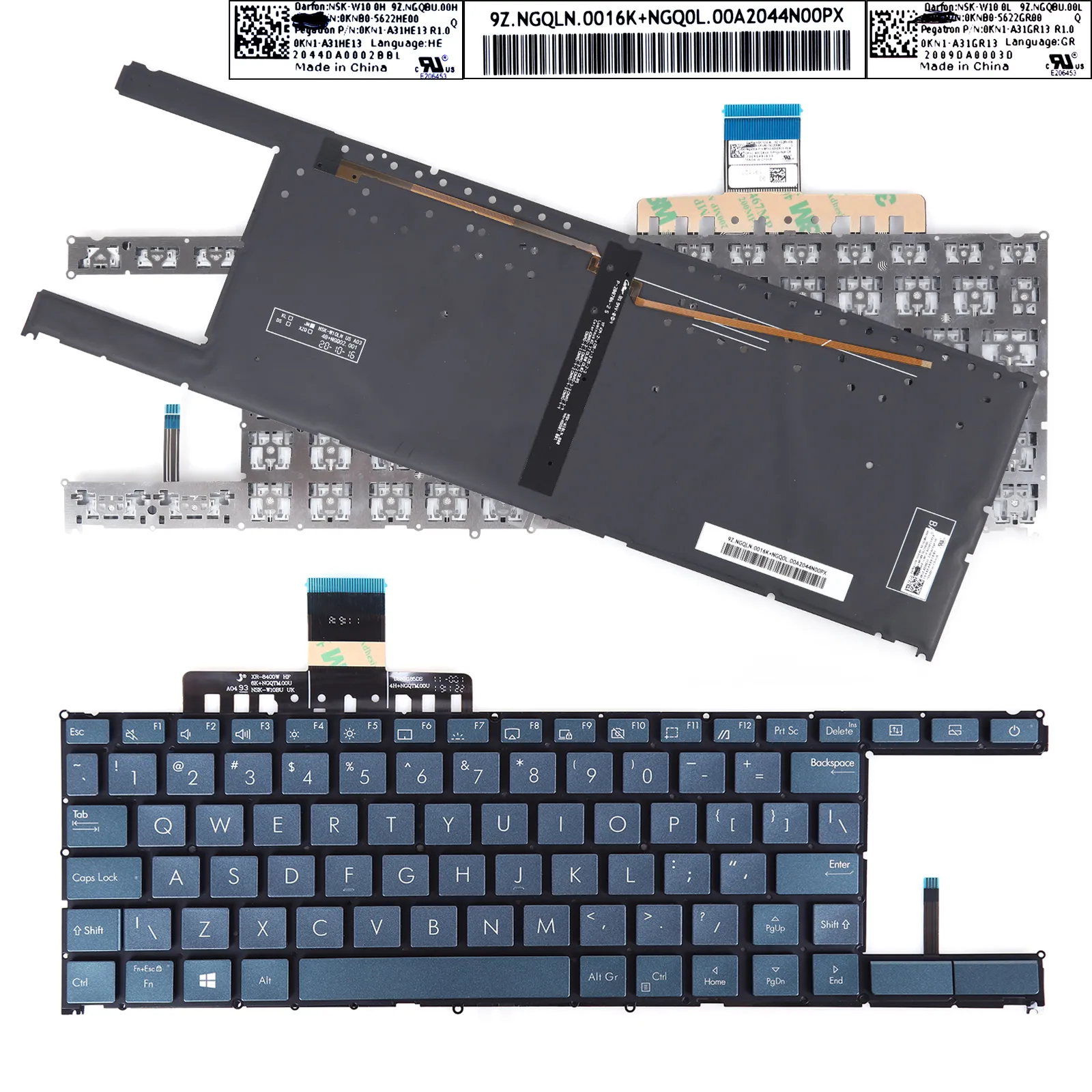 Picture of ASUS UX481 Blue （Backlit）