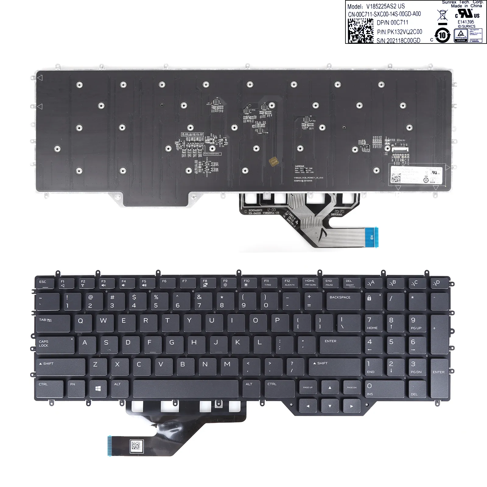 Picture of DELL M17 R2 Black（Backlit）