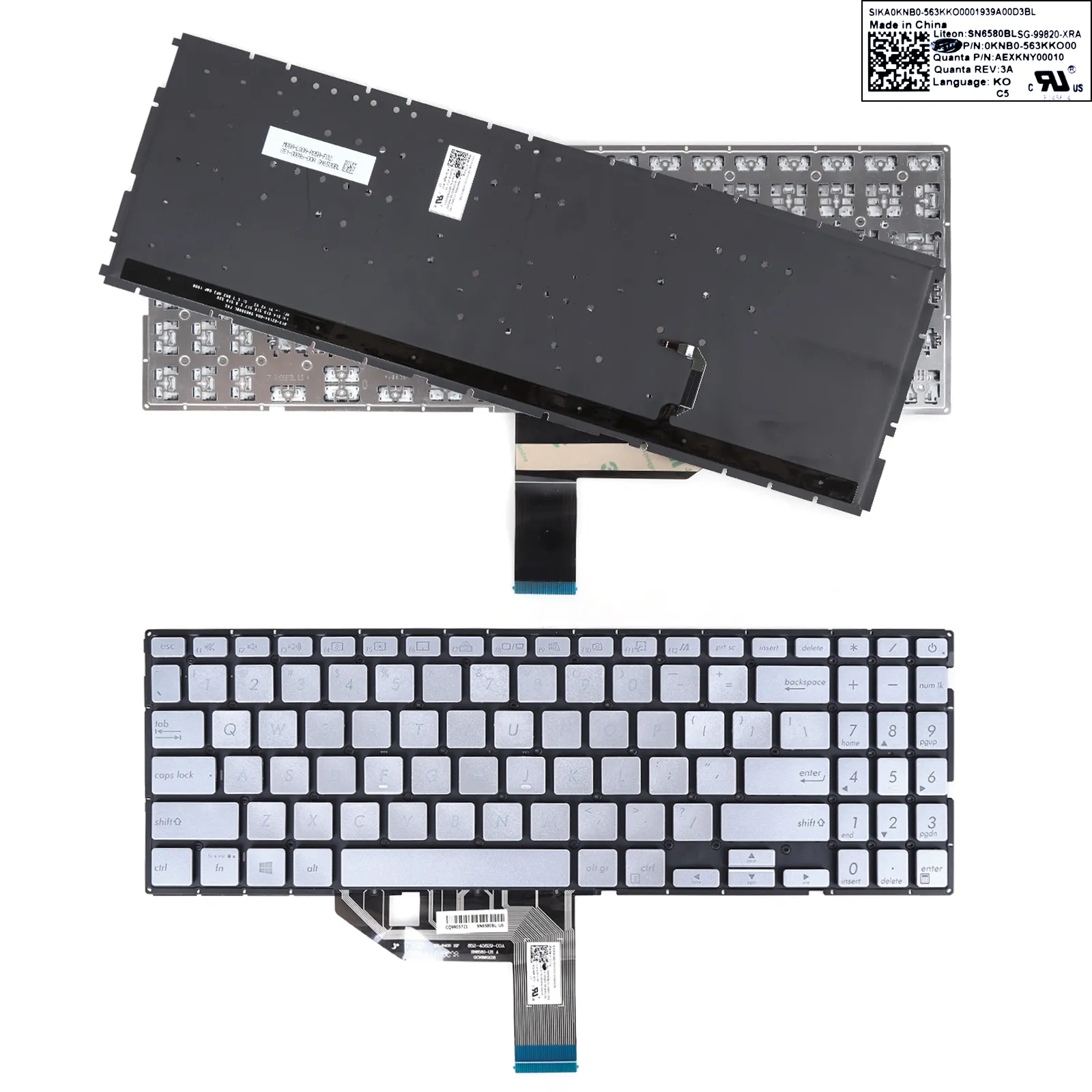 Picture of ASUS X531 S5500 Sliver (Backlit)