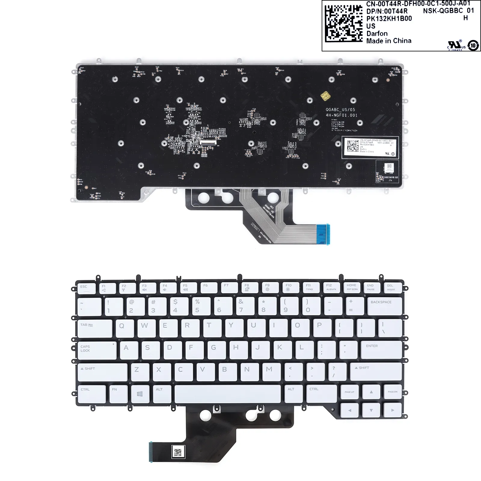 Picture of DELL M15 R2 White（Buckle Backlit）
