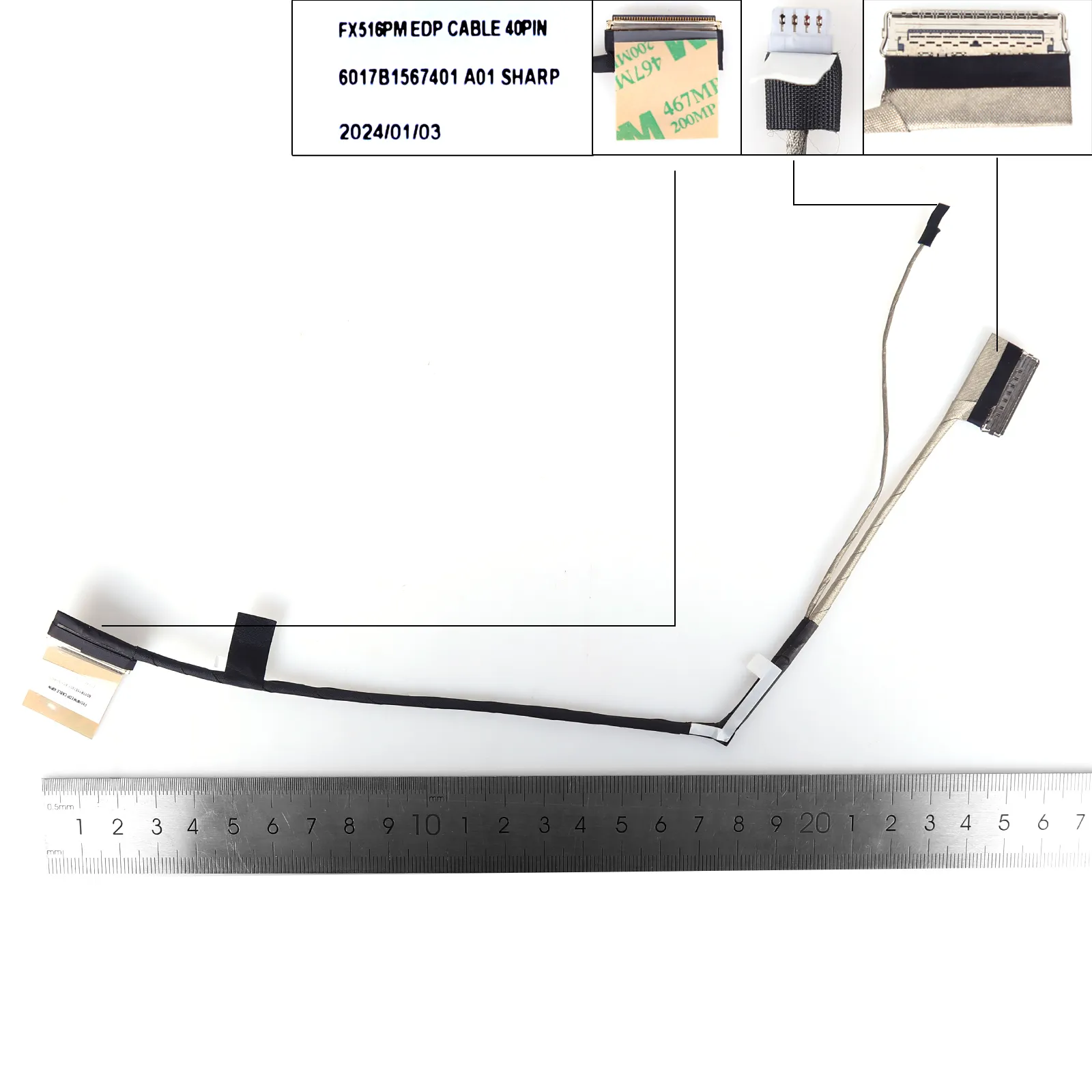 Picture of ASUS AIR2021 FX516P/PM/PR TUF516 40pin 0.5