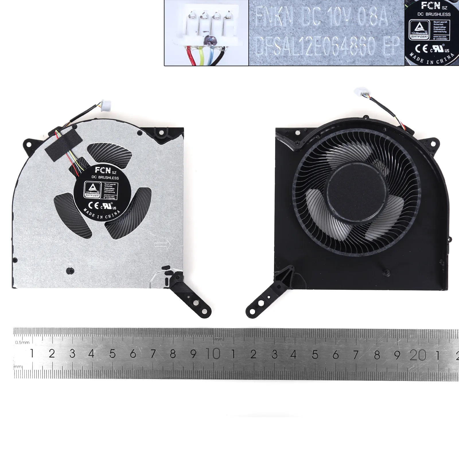 Picture of Laptop fan for Lenovo Legion R9000K Y9000K Legion7 16ACH 2021 10V（CPU,ORG）