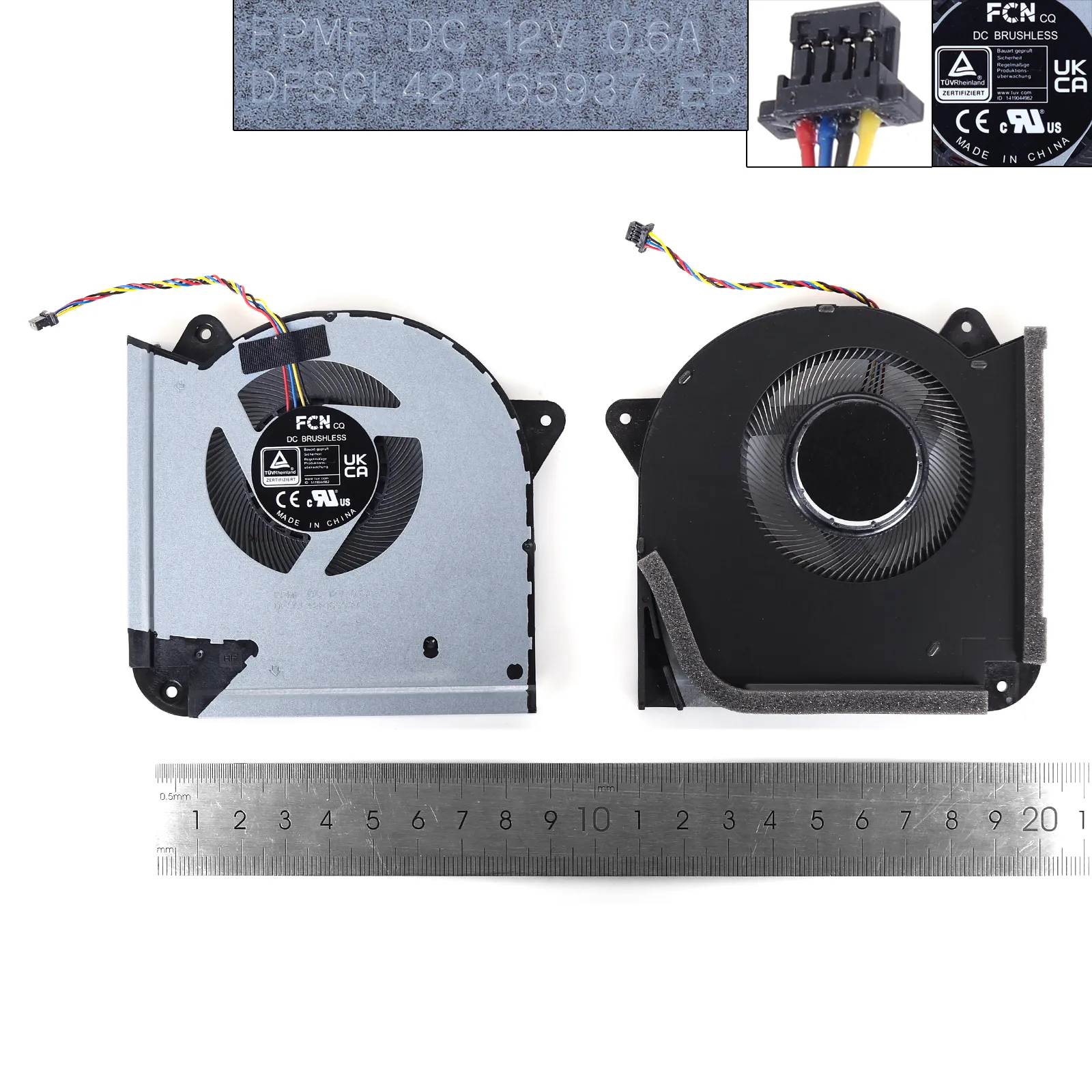 Picture of ASUS G733CW CX G733C ROG 6 Plus 12V（CPU,ORG）
