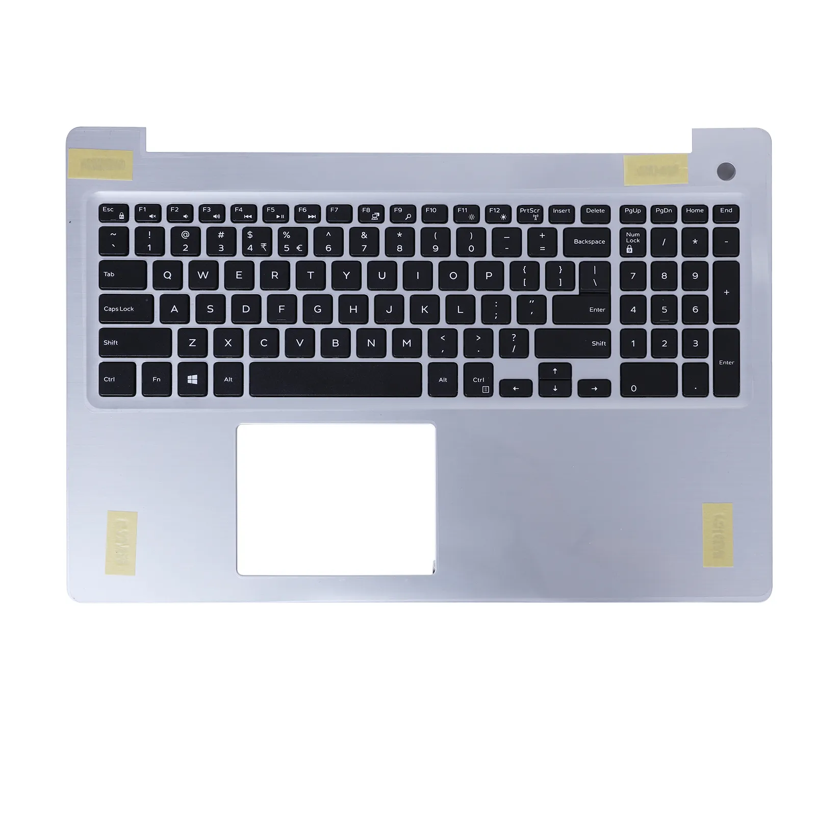 Picture of DELL Inspiron 5570 5575 15 5000 palmres with US keyboard case Upper cover Silver