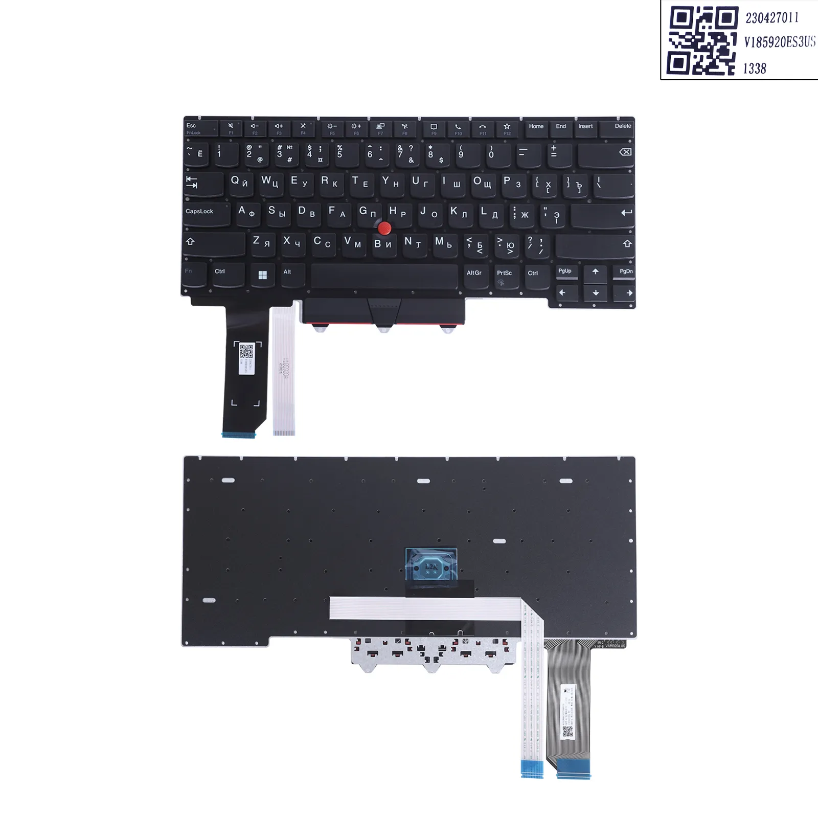 Picture of Lenovo Thinkpad E14 Gen 2 20T6 20T7 20TA 20TB F10 Phone key Black (Small enter With point stick)