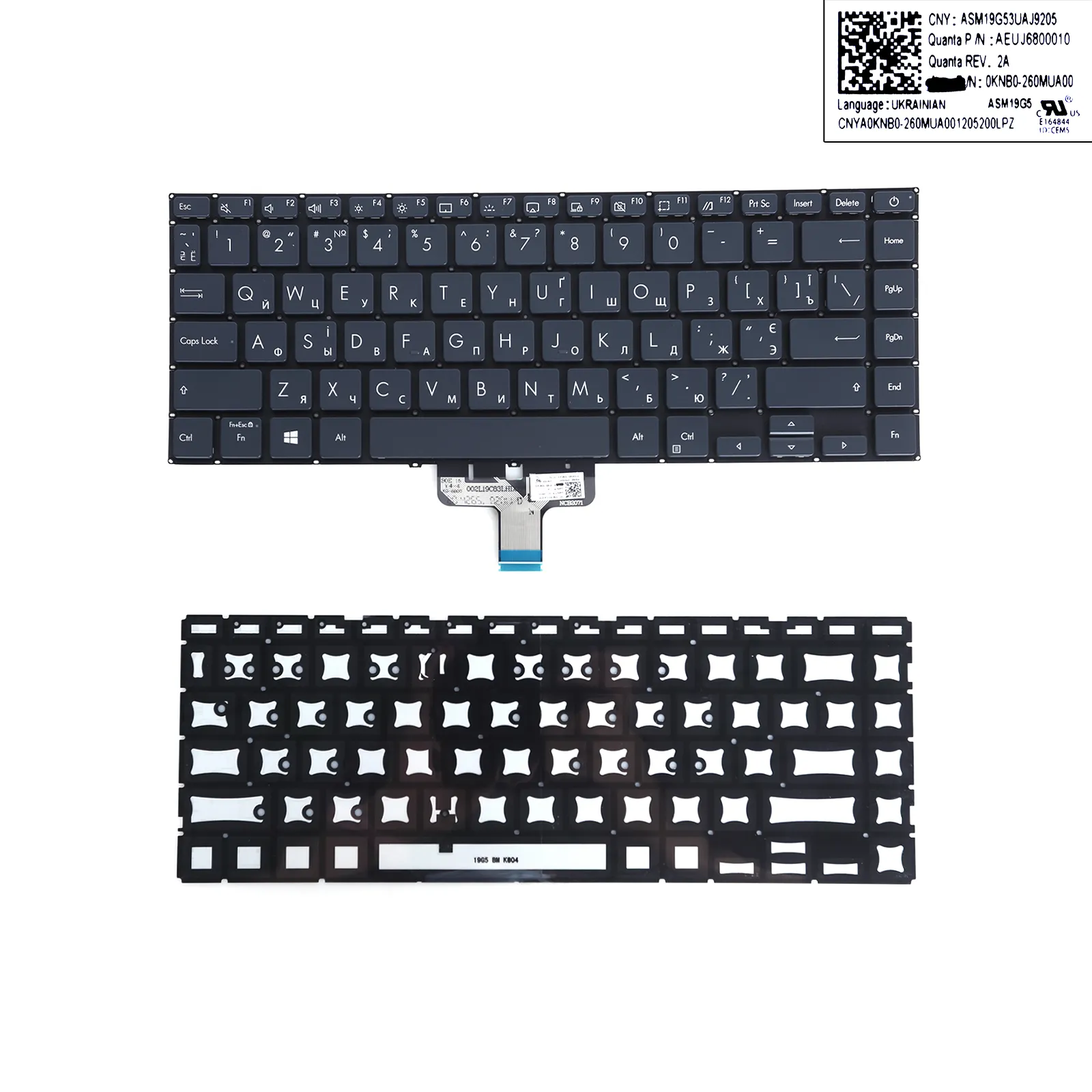 Picture of ASUS UX435 Gray,Backlit