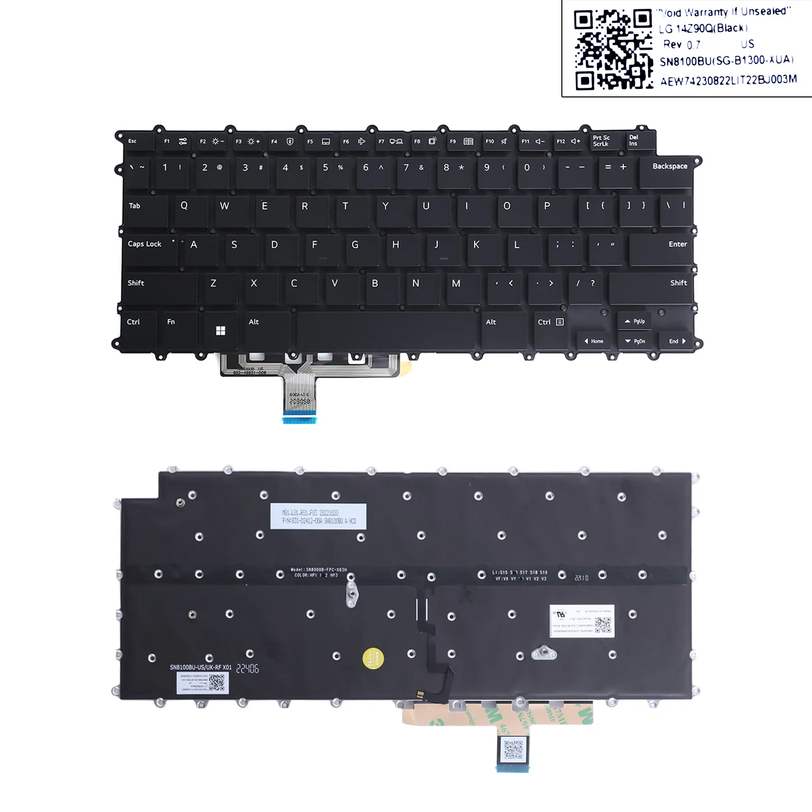 Picture of LG 14Z90Q 14ZD90Q 14Z90QF (Backlit,Without FRAME,black)