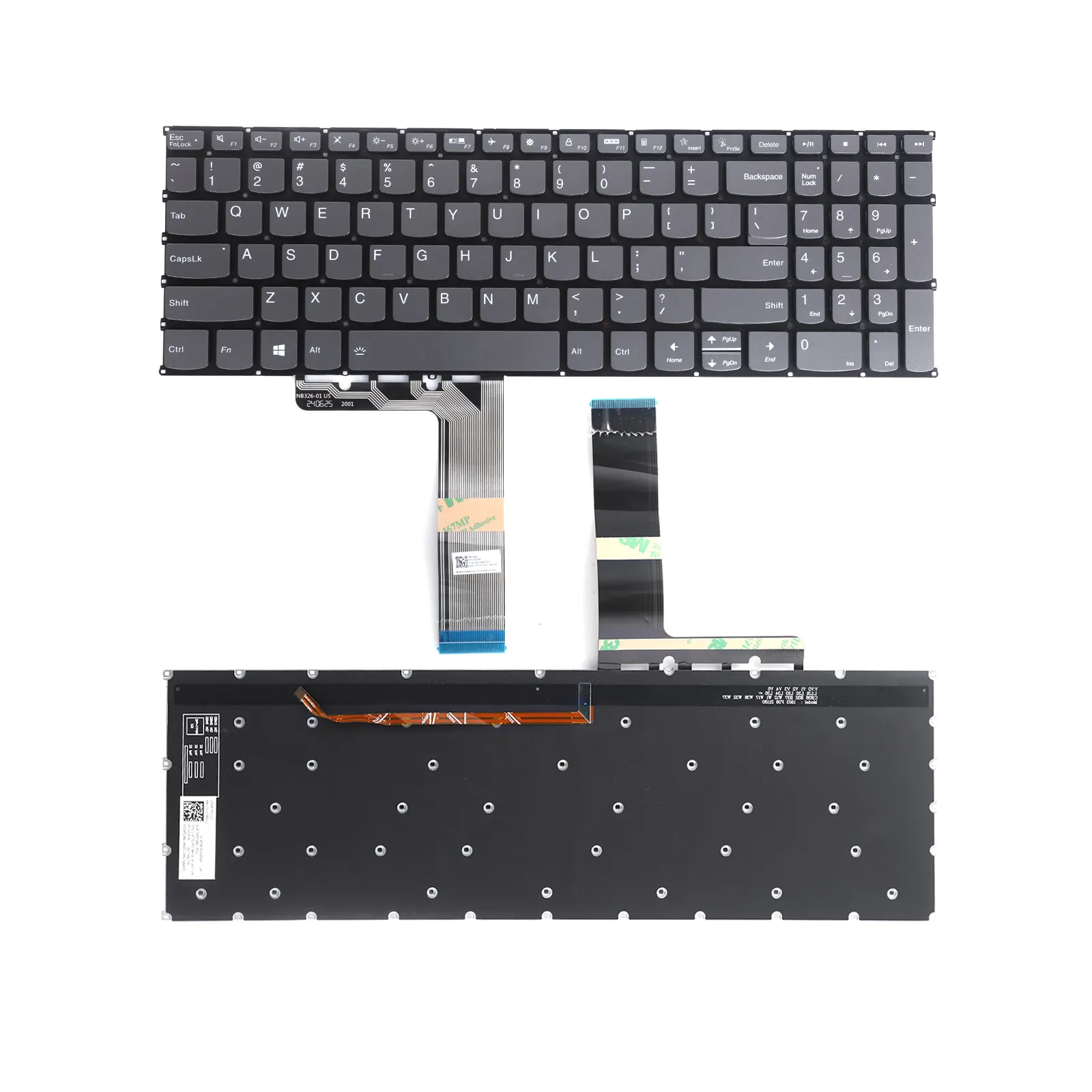 Picture of Lenovo ideapad 3-15ABA7 3-15IAU7 3- 17ABA7 3-17IAU7 Gray（Backlit ）
