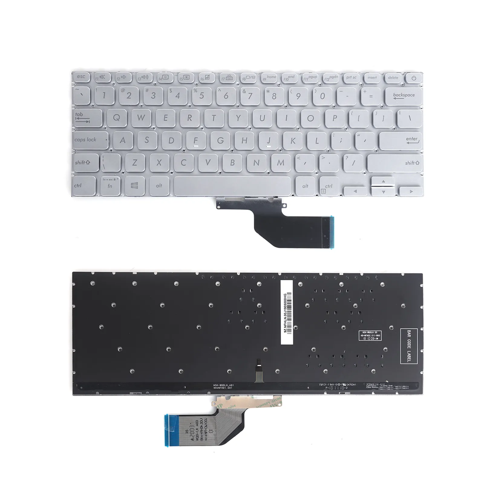Picture of ASUS S403F A403F X403F ADOL13U SILVER（(Backlit,For Win8)）