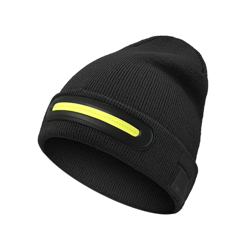 Picture of Strong lighting thermal cap Outdoor sports cold light cap LED lighting charging luminescent cap