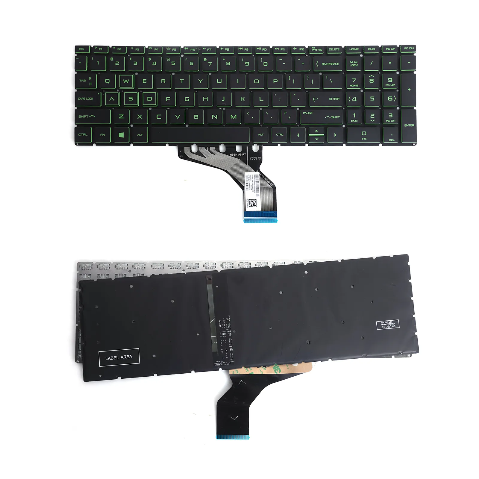 Picture of HP PAVILION GAMING 15-CX BLACK (Backlit green side WIN8) ,Small Enter）
