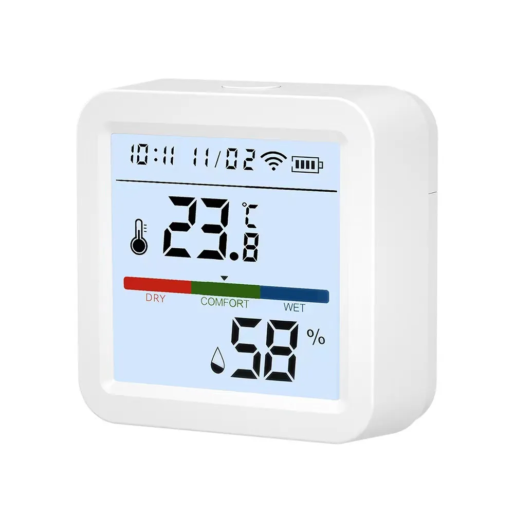 Picture of TUYA APP WIFI Version Temperature and Humidity detector Temperature and humidity sensor intelligent linkage temperature and humidity