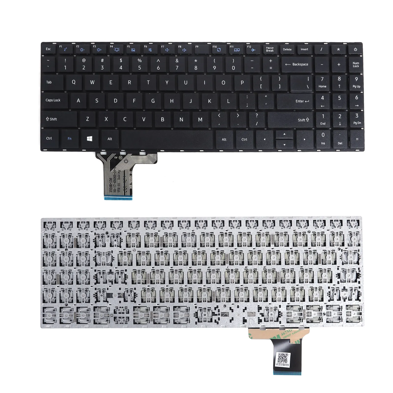 Picture of Toshiba Dynabook Satellite Pro C50-H-100 C50-H-101 C50-H-102 C50-H-103 C50-H-104 Black