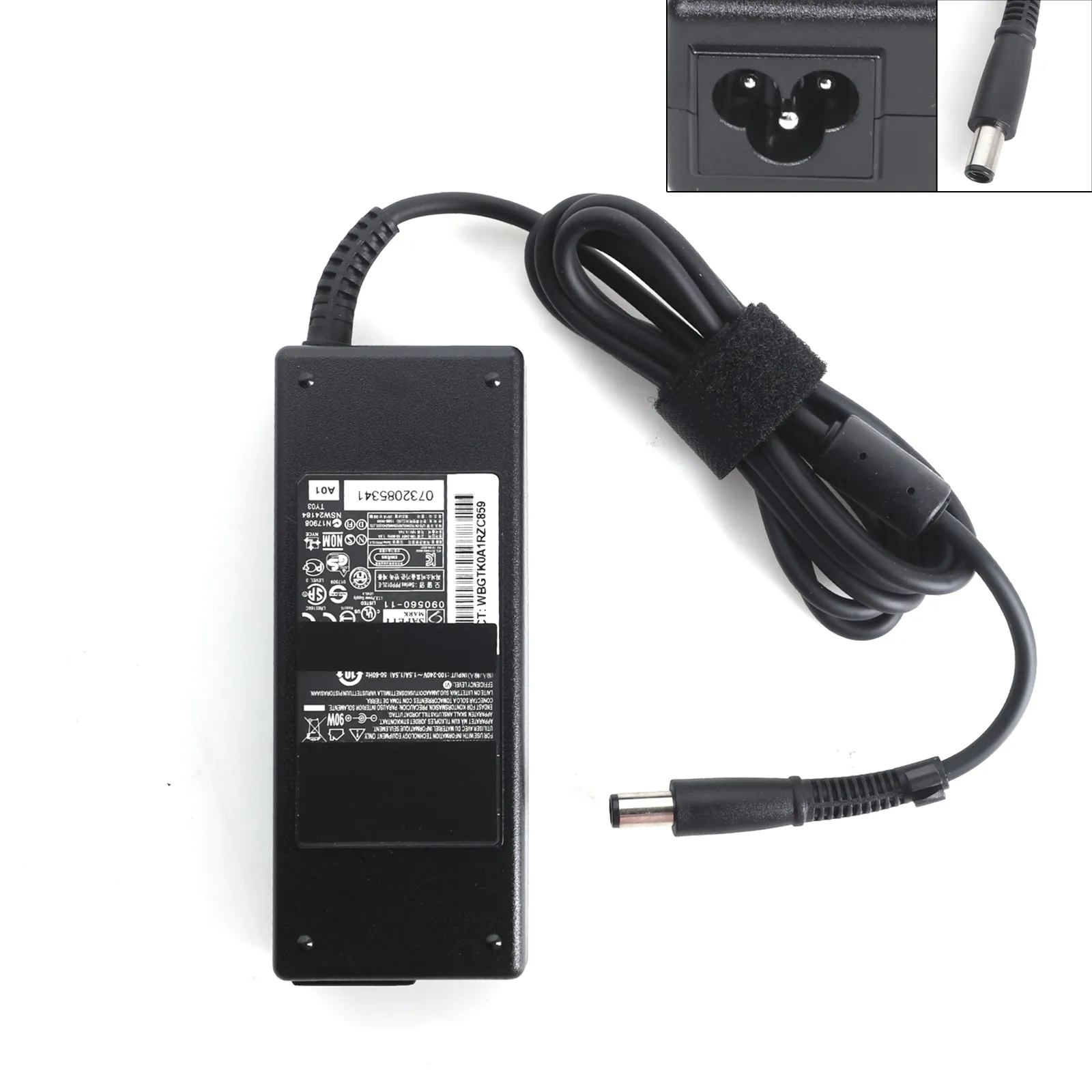 Picture of HP Output of 90W: 19V 4.74A  Φ7.4*5.0(Quality：A+)