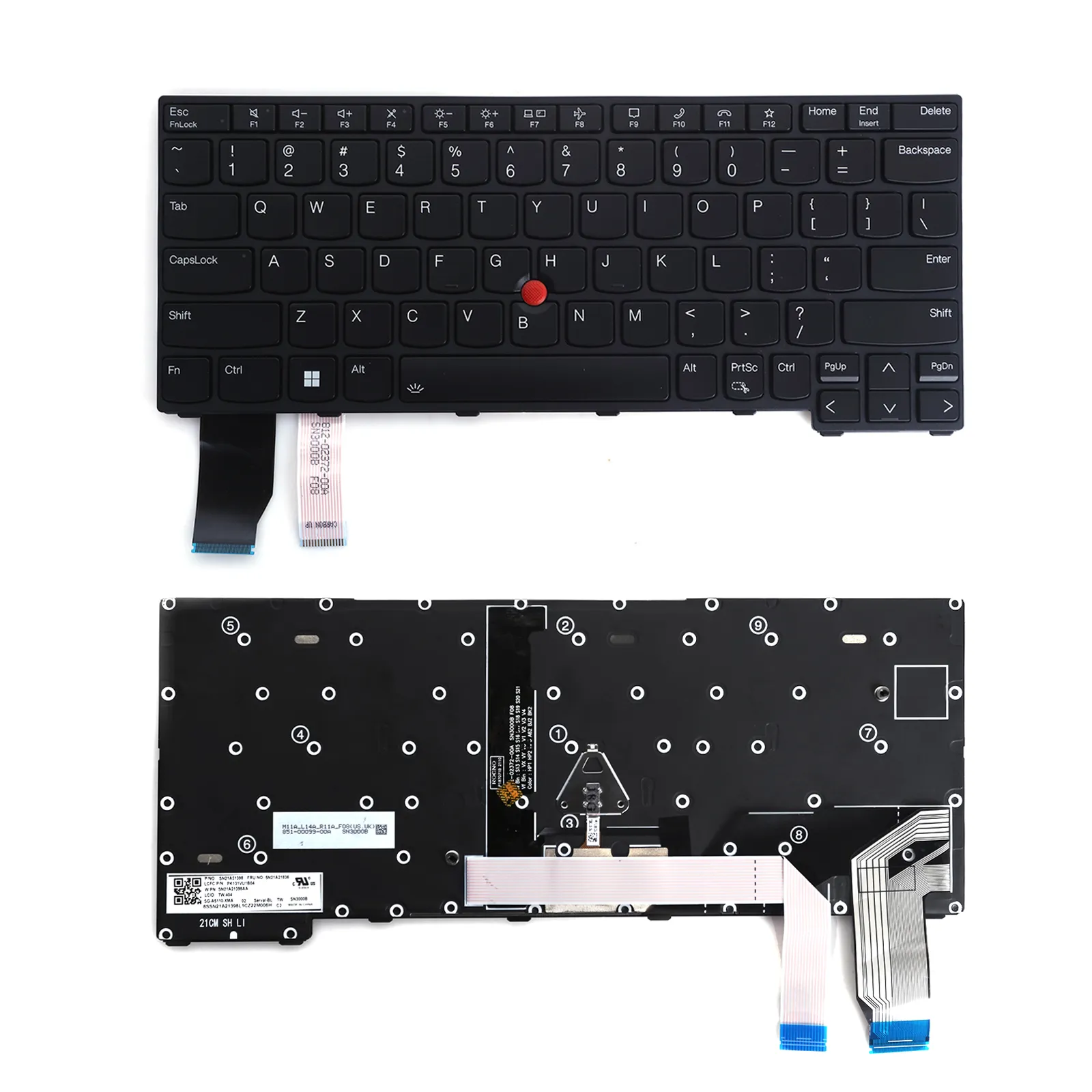 Picture of Lenovo X13 GEN2 L13 GEN2 X13 GEN3 L13 GEN3 BLACK FRAME (Backlit.WIN8) OEM