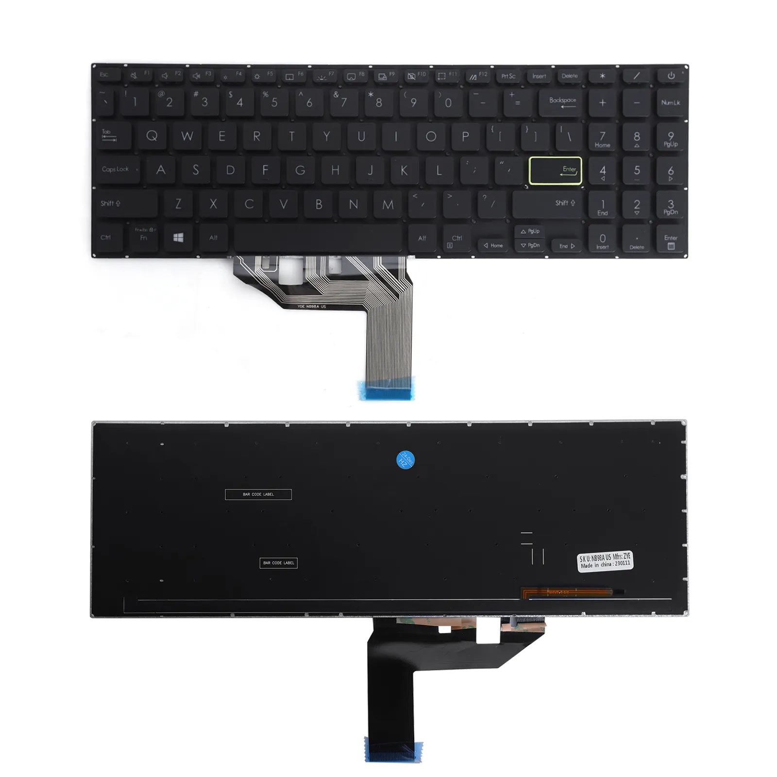 Picture of ASUS X513 BLACK (Backlit Win8)OEM