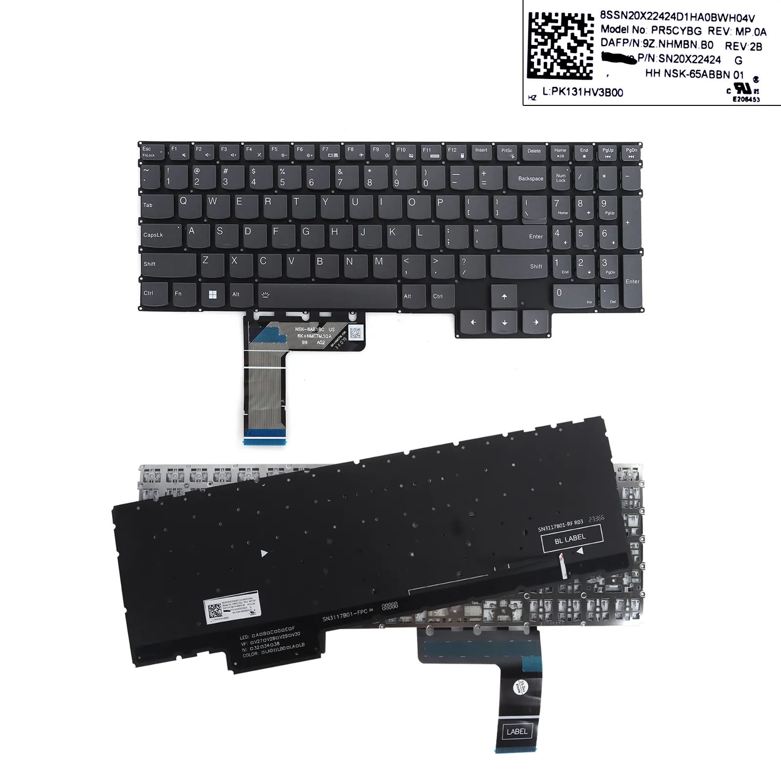 Picture of LENOVO LOQ G5000 15ARP9 15AHP9 15IAX9 15IAX9 15IRX9 15IAX9I Black (Backlit)