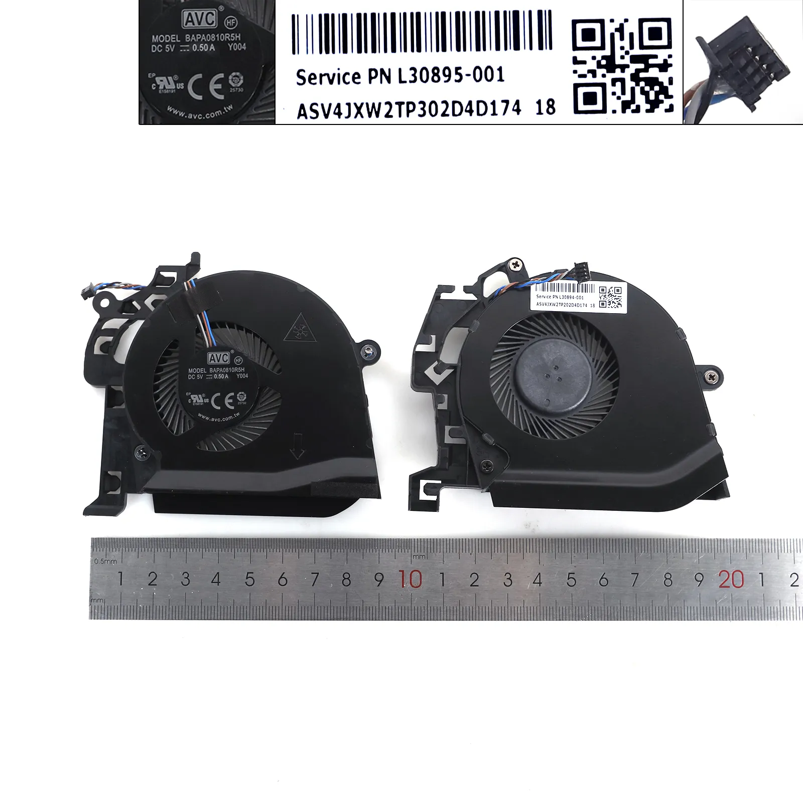 Picture of HP ZBOOK 15 G5 15 G6 FAN COOLER NUOVA 4 PIN （CPU+GPU，ORG）
