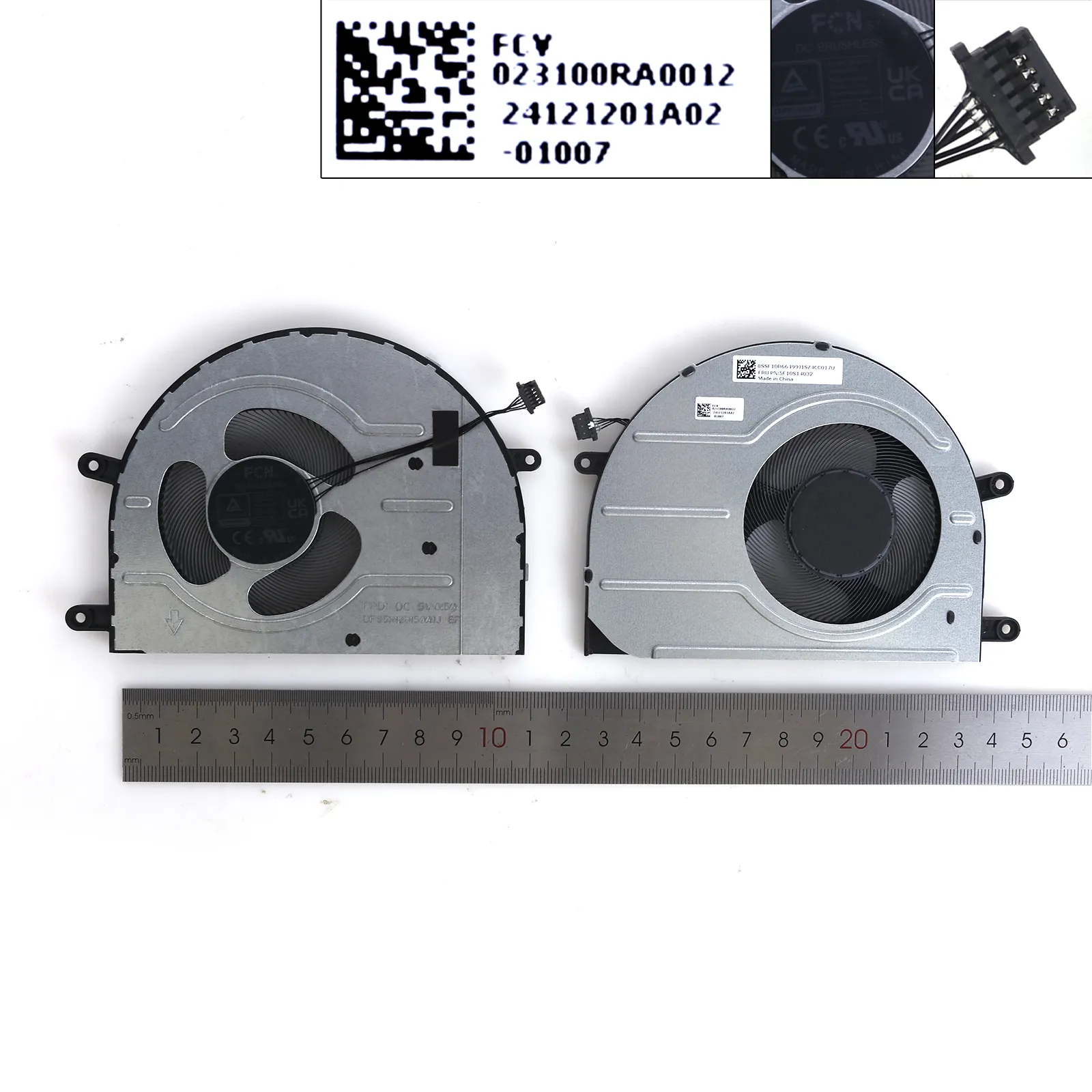 Picture of Laptop fan for Lenovo IdeaPad Flex 5 14IAU7 Flex 7 14IAU7 14ABR8（ORG）