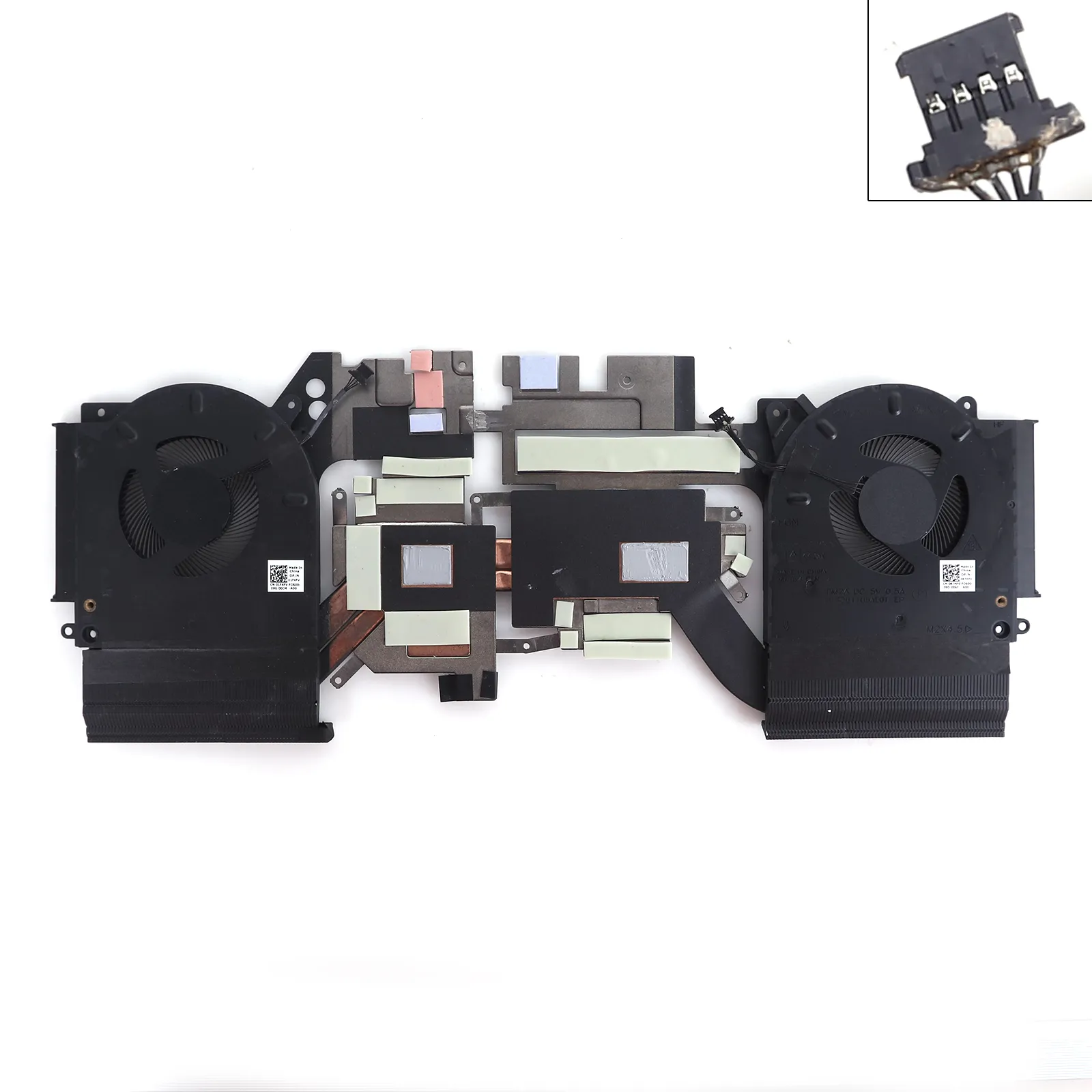 Picture of DELL M15 R4 R3 CPU+GPU 5V with Heatsink 