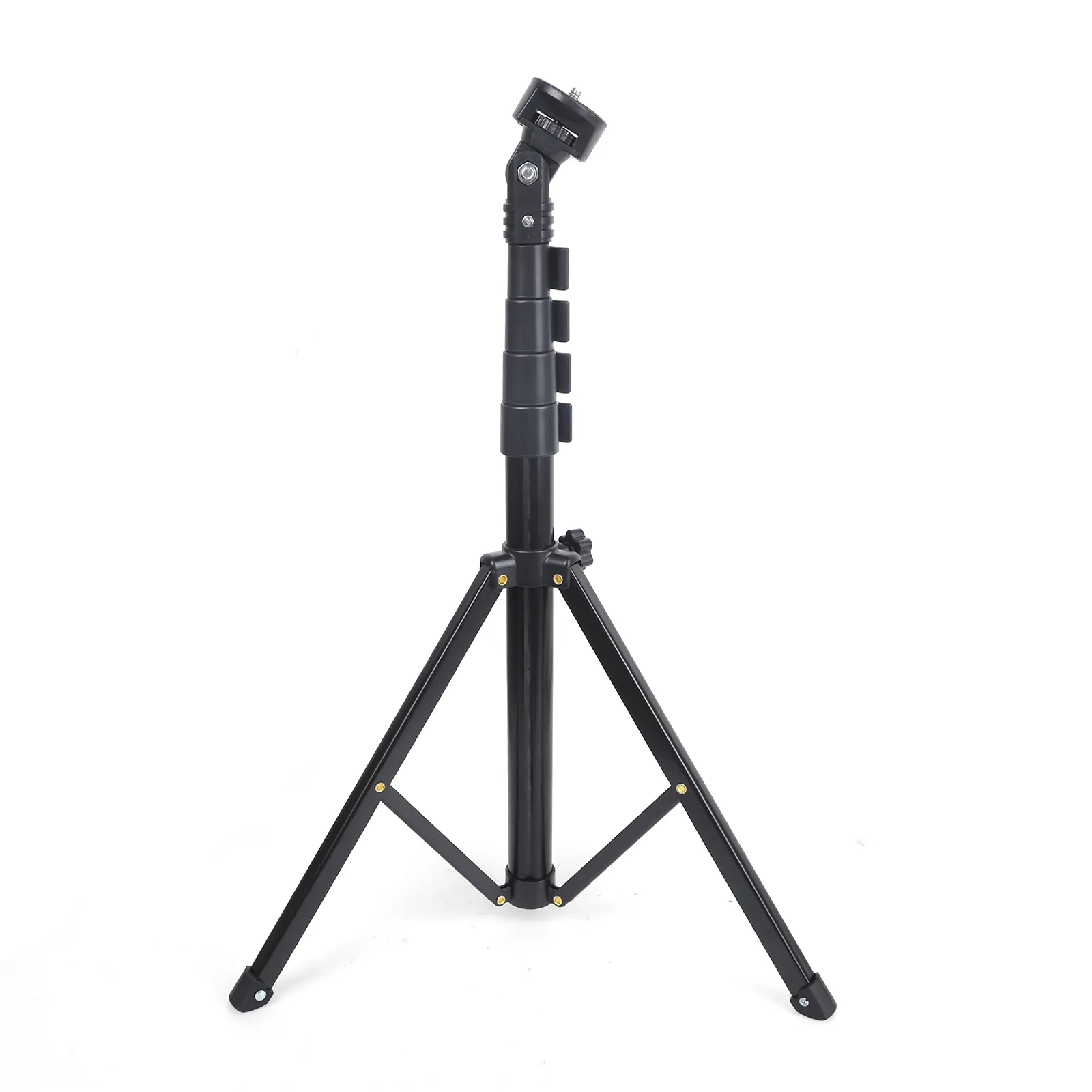 Picture of L220 Portable Extendable Selfie Stick for Smartphone for Gopro DSLR Camera Stitching tripod black