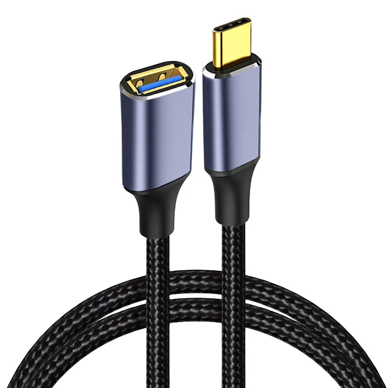 Picture of OTG adapter cable TYPE-C male to AF3.0 female high-speed data cable for car USB flash drive, mouse and computer