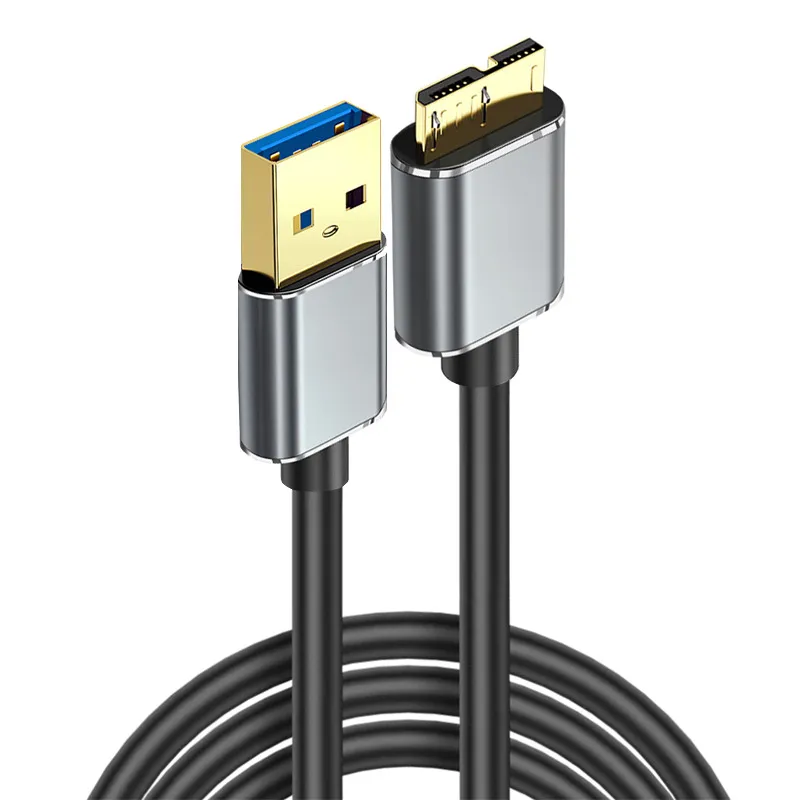 Picture of USB3.0 data cable, note3/s5wd portable hard drive data cable, 3.0AM to MicroB hard drive data cable