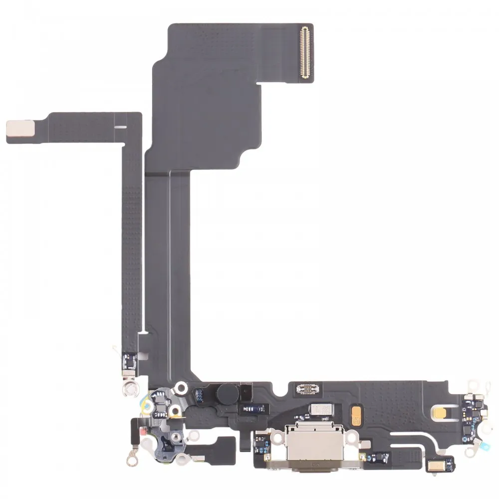 Picture of For iPhone 15 Pro Max Original Charging Port Flex Cable (Titanium Color)  ﻿