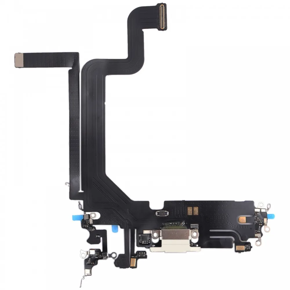 Picture of For iPhone 14 Pro Max Charging Port Flex Cable (White)