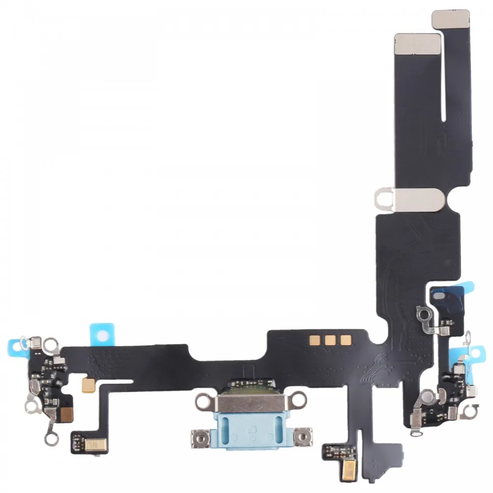 Picture of For iPhone 14 Plus Charging Port Flex Cable (Blue)