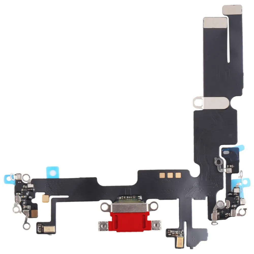 Picture of For iPhone 14 Plus Charging Port Flex Cable (Red)