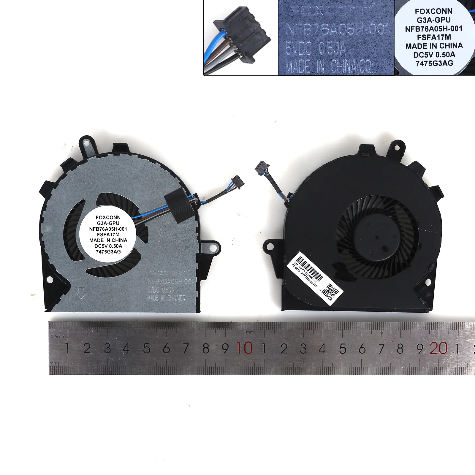 Picture of Laptop fan forHP ORG 15-CE 15-CE000 15-CE010CA 15-CE020CA 15-CE030CA 15-CE051NR 17-AN