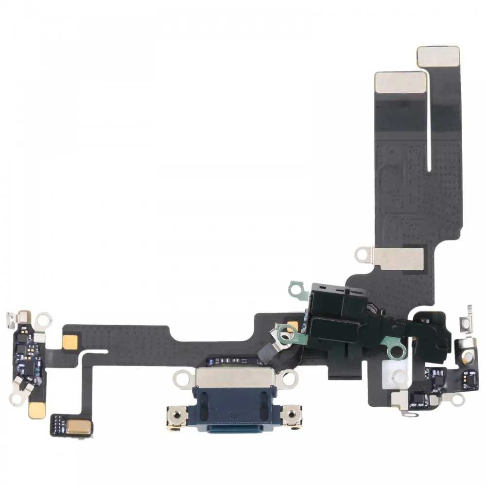 Picture of For iPhone 14 Charging Port Flex Cable (Dark Blue)