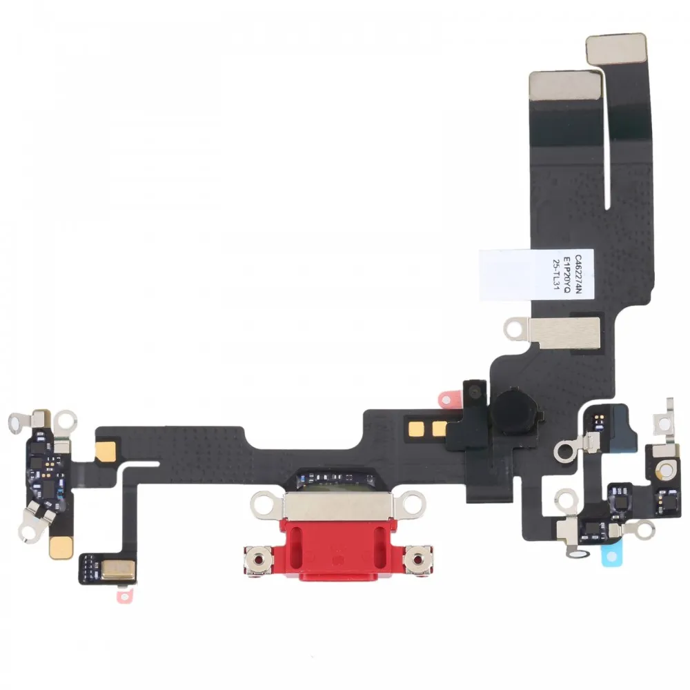 Picture of For iPhone 14 Charging Port Flex Cable (Red)
