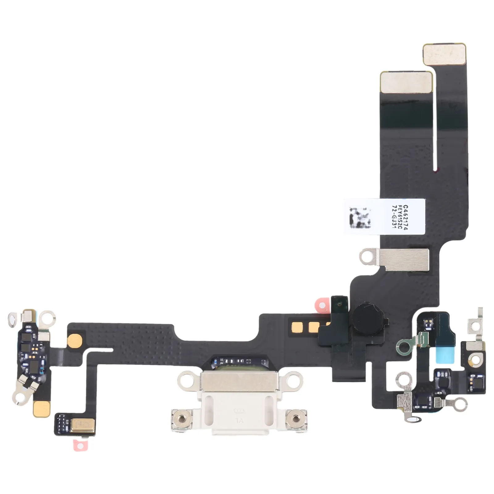 Picture of For iPhone 14 Charging Port Flex Cable (White)