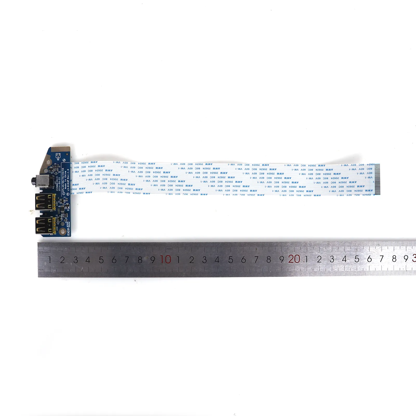 Picture of HP 450 455 G2 AUDIO USB BOARD LS-B183P 455MME32L NBX0001P400